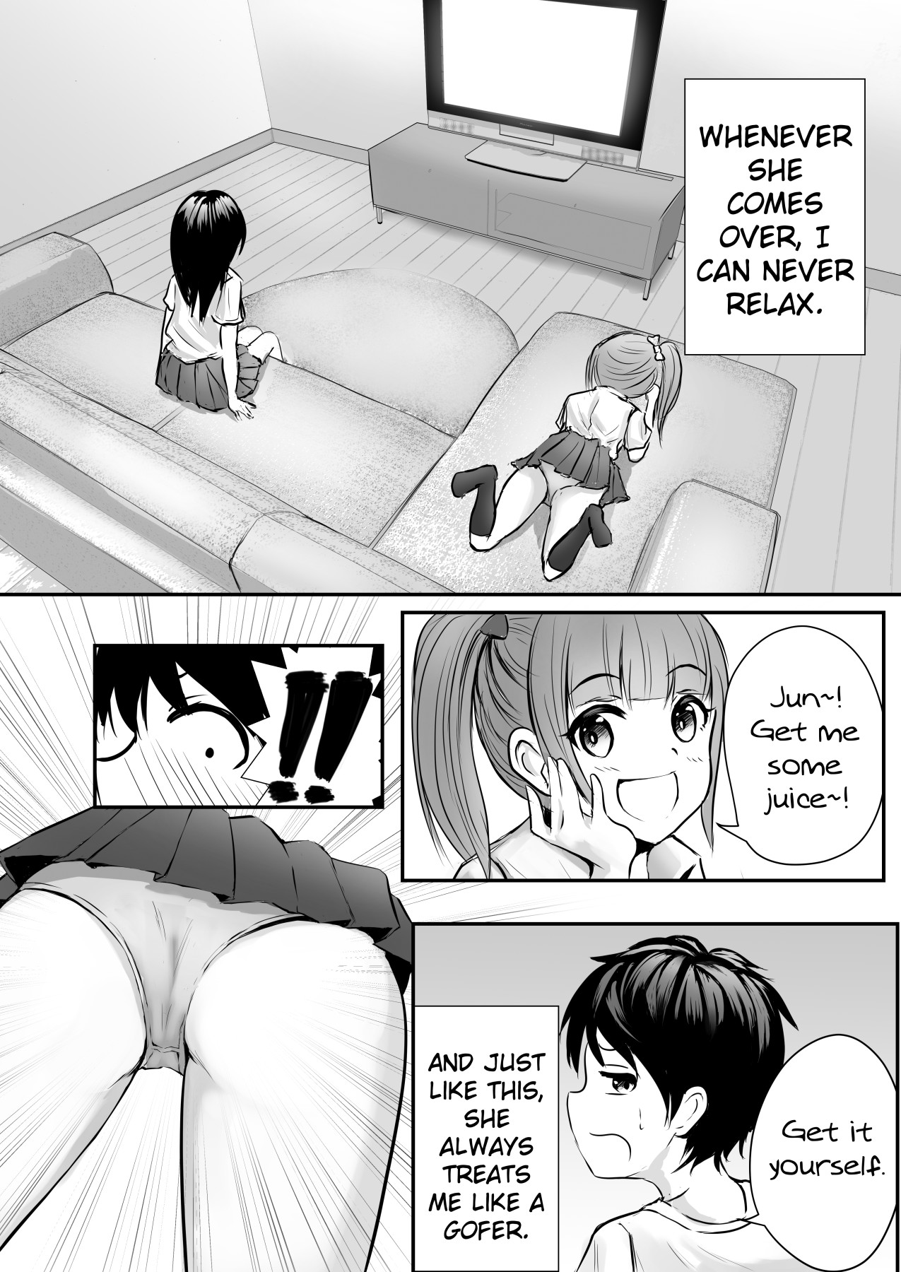 Hentai Manga Comic-Getting Lewd With My Sister's Best Friend-Read-4